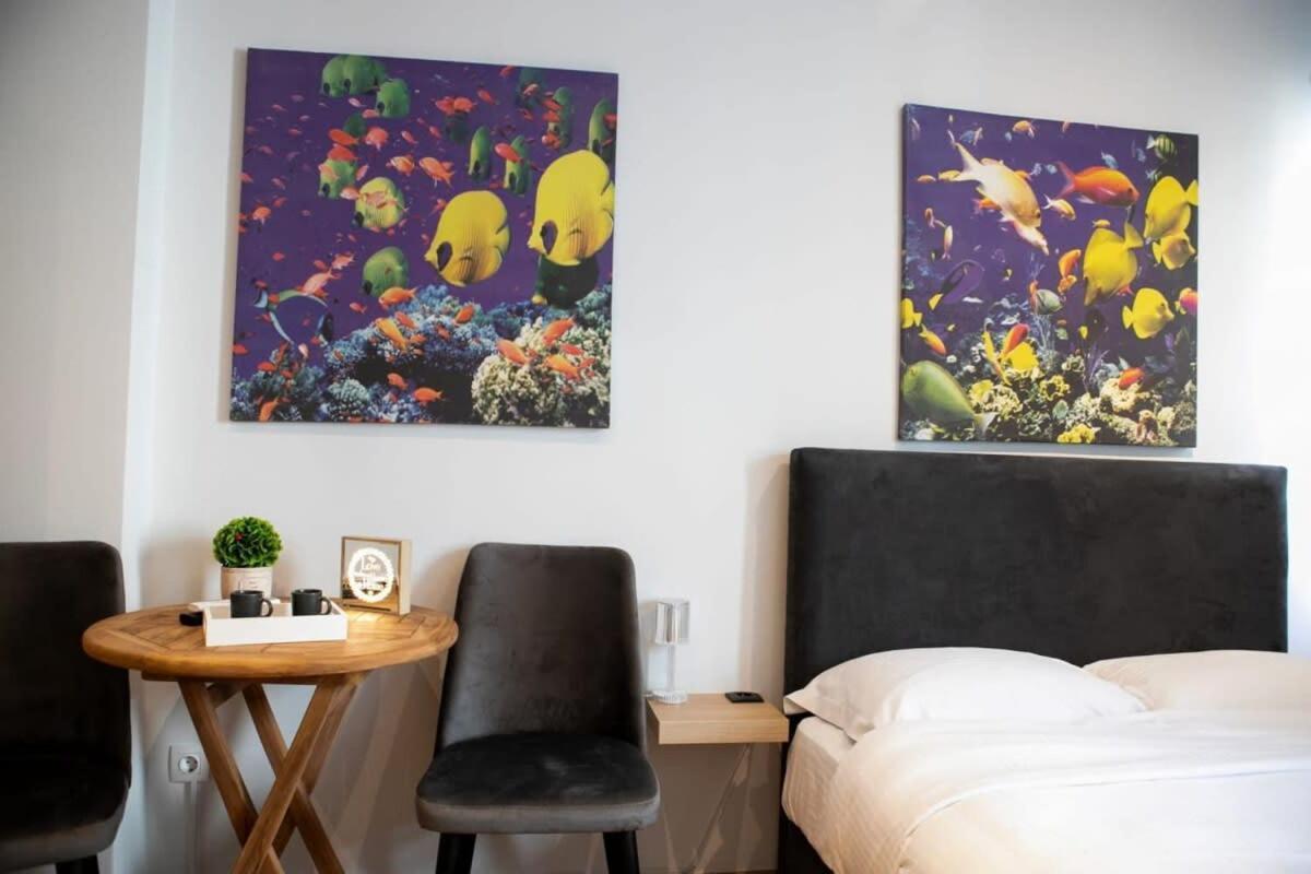 Cozy Modern Studio In Thessalonikiアパートメント エクステリア 写真